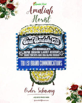 Papan Bunga Duka di Sanggau