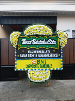 Papan Bunga Duka di Sanggau