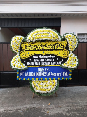 Papan Bunga Duka di Sanggau